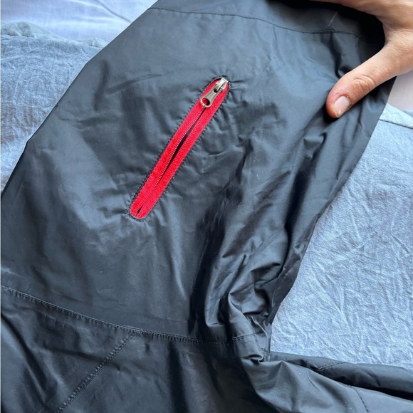 Black Columbia Windbreaker Jacket Omni-shield Size 14/16 Zip Up XL - Picture 8 of 16